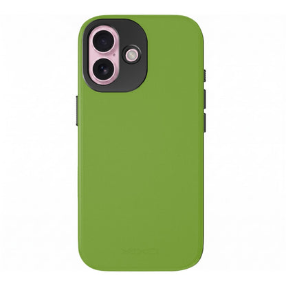 YAXO Etui na telefon Leather Gear Slim Case MagSafe iPhone 17 Tropic Green