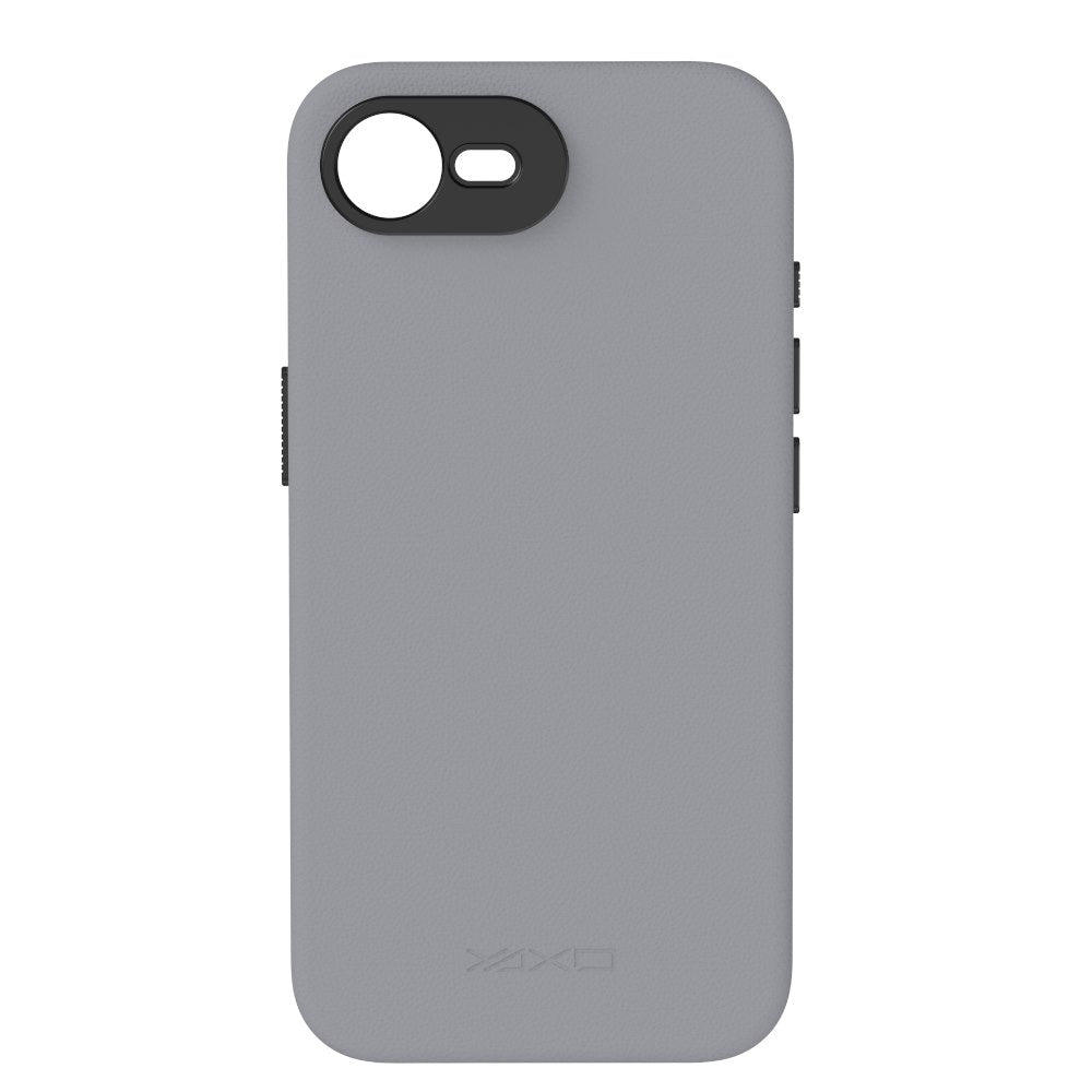 YAXO Etui na telefon Leather Gear Slim Case MagSafe iPhone 17e Bohemian Gray