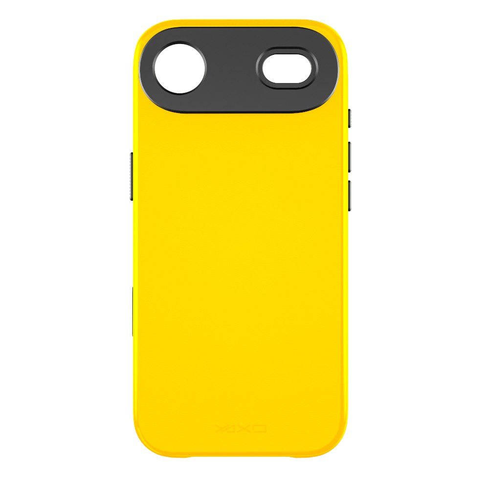 YAXO Etui na telefon Leather Gear Slim Case MagSafe iPhone 17 Air Honey Yellow