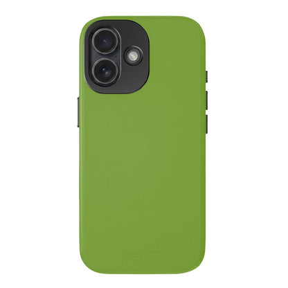 YAXO Etui na telefon Leather Gear Slim Case MagSafe iPhone 17 Tropic Green