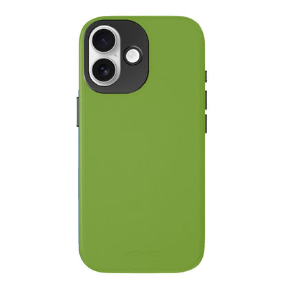 YAXO Etui na telefon Leather Gear Slim Case MagSafe iPhone 17 Tropic Green