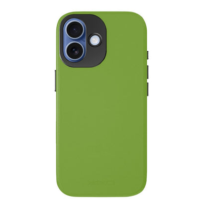 YAXO Etui na telefon Leather Gear Slim Case MagSafe iPhone 17 Tropic Green