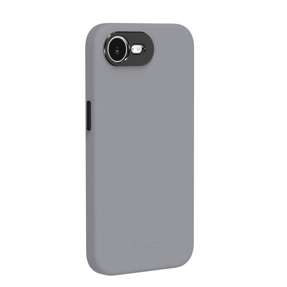 YAXO Etui na telefon Leather Gear Slim Case MagSafe iPhone 17e Bohemian Gray