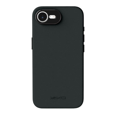 YAXO Etui na telefon Leather Gear Slim Case MagSafe iPhone 17e Dusty Black