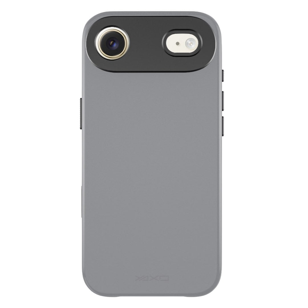 YAXO Etui na telefon Leather Gear Slim Case MagSafe iPhone 17 Air Bohemian Gray