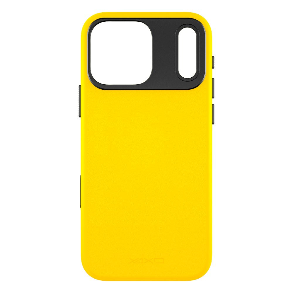 YAXO Etui na telefon Leather Gear Slim Case MagSafe iPhone 17 Pro Max Honey Yellow