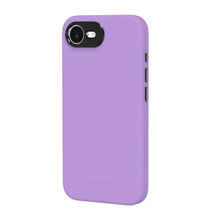 YAXO Etui na telefon Leather Gear Slim Case MagSafe iPhone 17e Neon Violet - Cool Edition