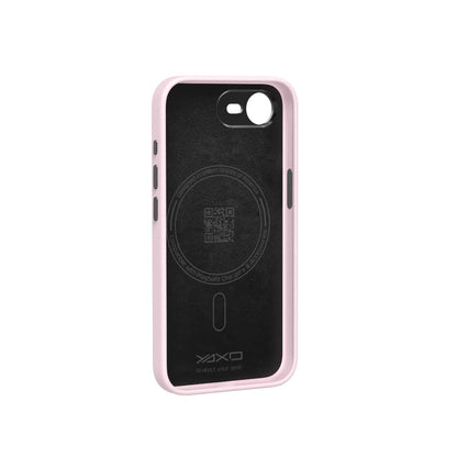 YAXO Etui na telefon Leather Gear Slim Case MagSafe iPhone 17e Glamure Pink - Cool Edition