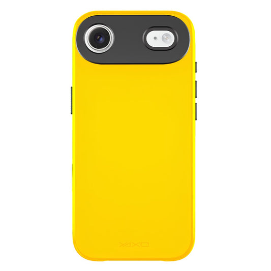 YAXO Etui na telefon Leather Gear Slim Case MagSafe iPhone 17 Air Honey Yellow