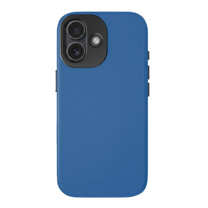 YAXO Etui na telefon Leather Gear Slim Case MagSafe iPhone 17 Electric Blue
