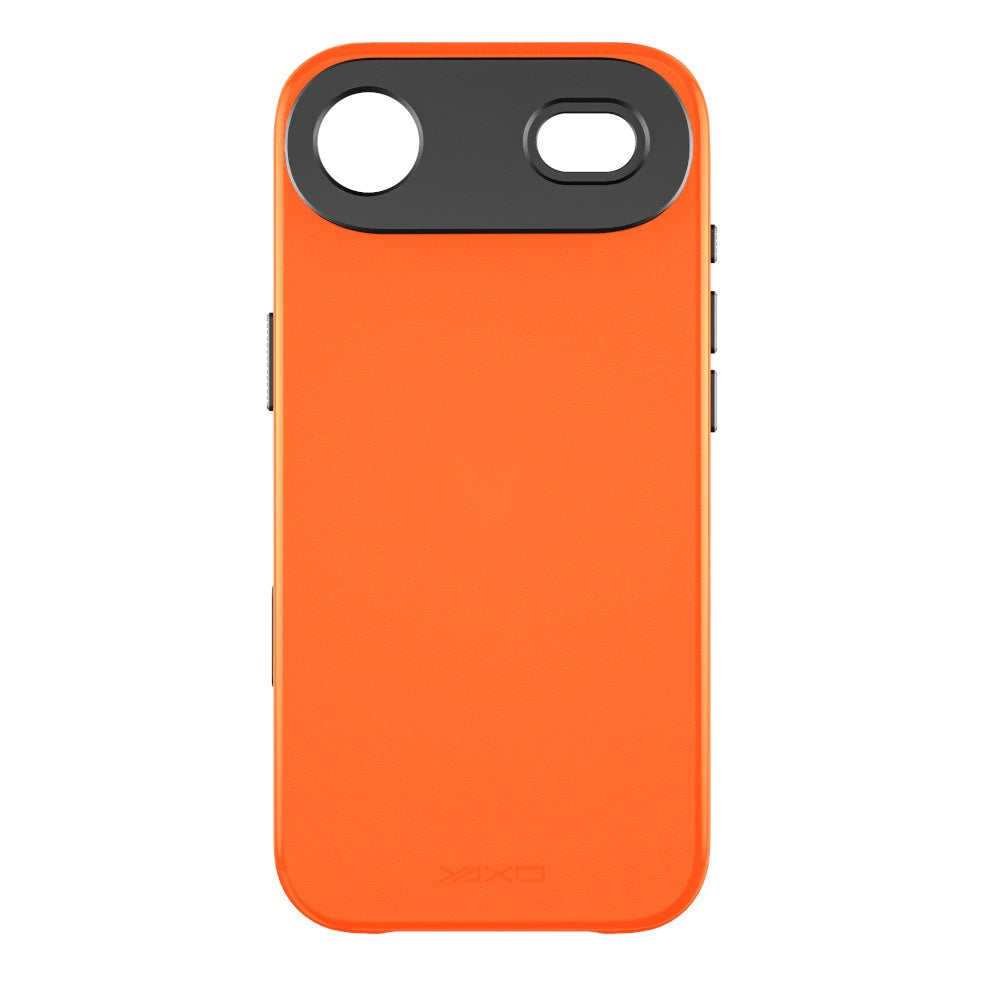 YAXO Etui na telefon Leather Gear Slim Case MagSafe iPhone 17 Air Magma Orange