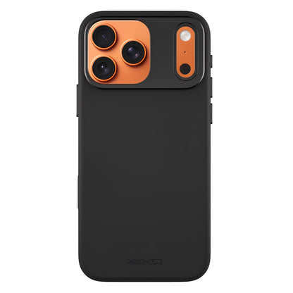 YAXO Etui na telefon Leather Gear Slim Case MagSafe iPhone 17 Pro Dusty Black