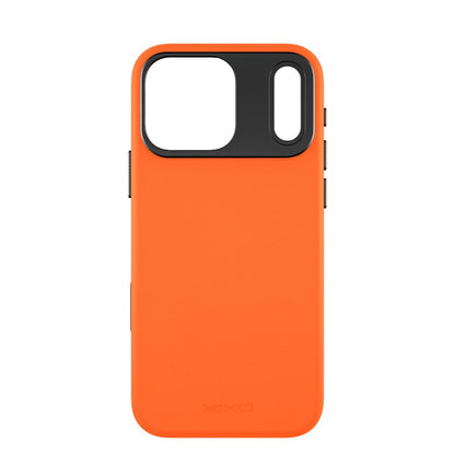 YAXO Etui na telefon Leather Gear Slim Case MagSafe iPhone 17 Pro Magma Orange