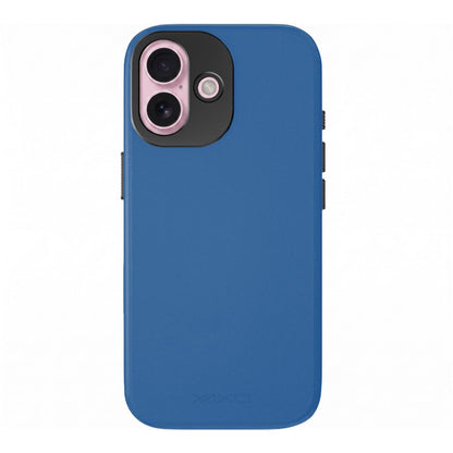YAXO Etui na telefon Leather Gear Slim Case MagSafe iPhone 17 Electric Blue