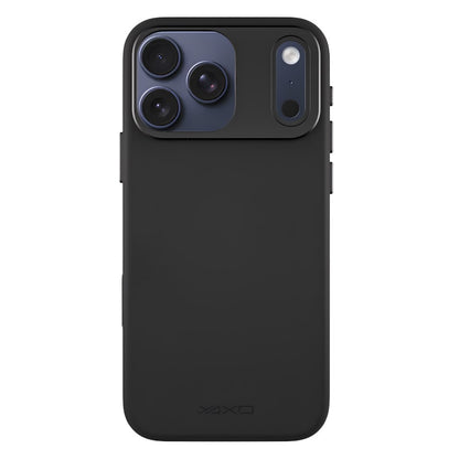 YAXO Etui na telefon Leather Gear Slim Case MagSafe iPhone 17 Pro Max Dusty Black