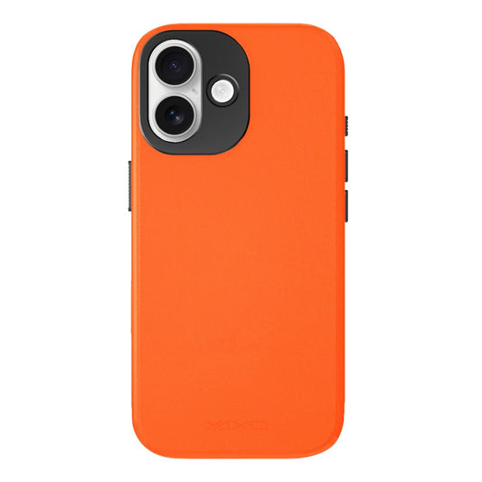YAXO Etui na telefon Leather Gear Slim Case MagSafe iPhone 17 Magma Orange