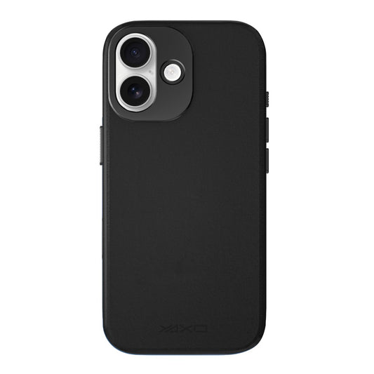 YAXO Etui na telefon Leather Gear Slim Case MagSafe iPhone 17 Dusty Black