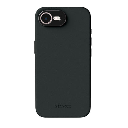 YAXO Etui na telefon Leather Gear Slim Case MagSafe iPhone 17e Dusty Black