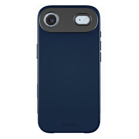 YAXO Etui na telefon Leather Gear Slim Case MagSafe iPhone 17 Air Dusky Blue