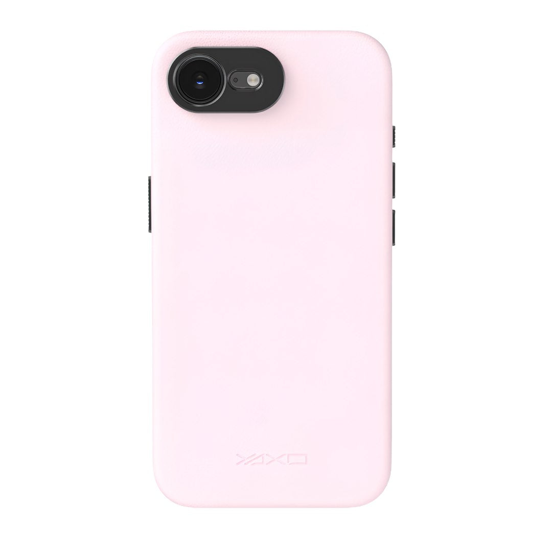 YAXO Etui na telefon Leather Gear Slim Case MagSafe iPhone 17e Glamure Pink - Cool Edition
