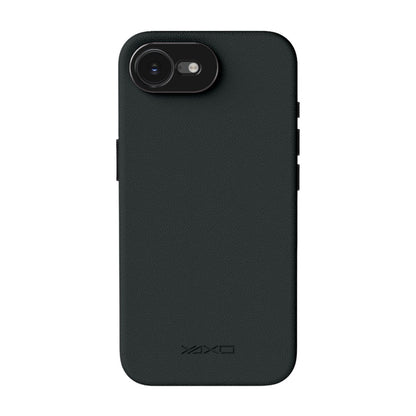 YAXO Etui na telefon Leather Gear Slim Case MagSafe iPhone 17e Dusty Black