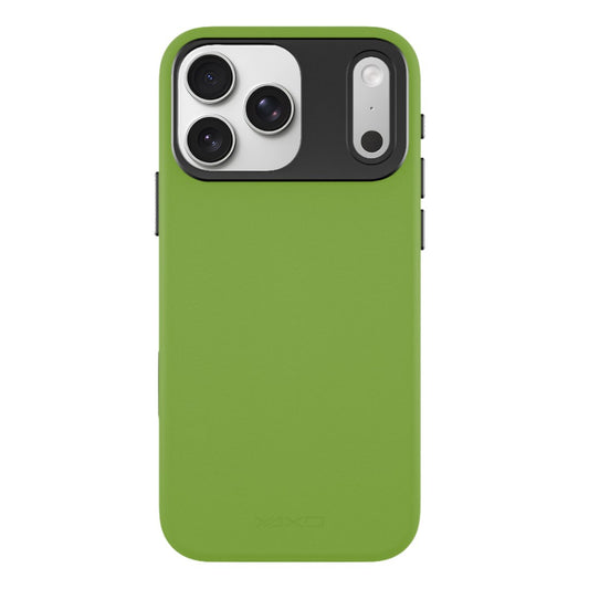 YAXO Etui na telefon Leather Gear Slim Case MagSafe iPhone 17 Pro Max Tropic Green