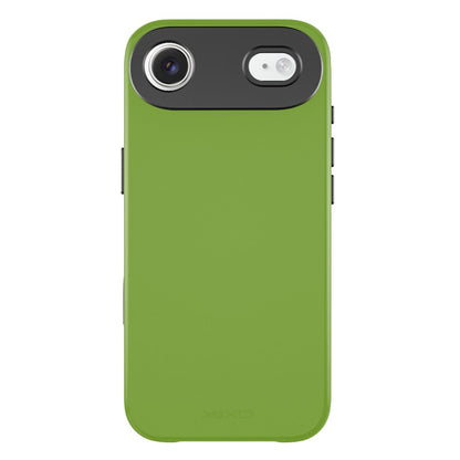 YAXO Etui na telefon Leather Gear Slim Case MagSafe iPhone 17 Air Tropic Green