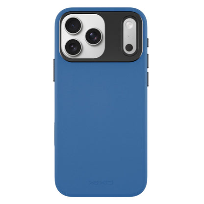 YAXO Etui na telefon Leather Gear Slim Case MagSafe iPhone 17 Pro Max Electric Blue