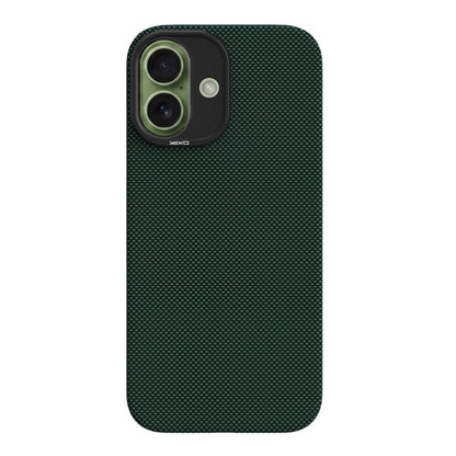 YAXO Etui na telefon Aramid Fiber Ultra Slim Case MagSafe iPhone 17 Tropic Green