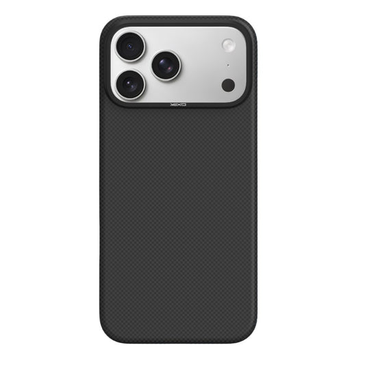 YAXO Etui na telefon Aramid Fiber Ultra Slim Case MagSafe iPhone 17 Pro Max Dusty Black