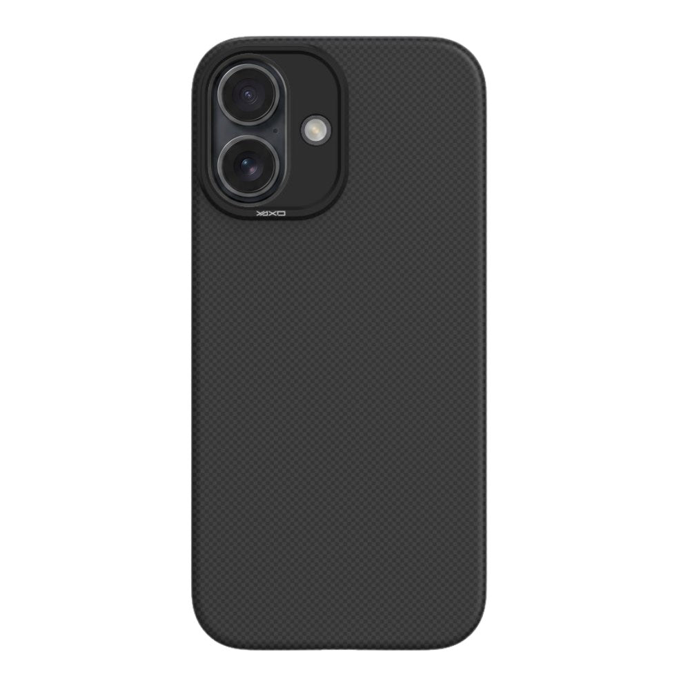 YAXO Etui na telefon Aramid Fiber Ultra Slim Case MagSafe iPhone 17 Dusty Black