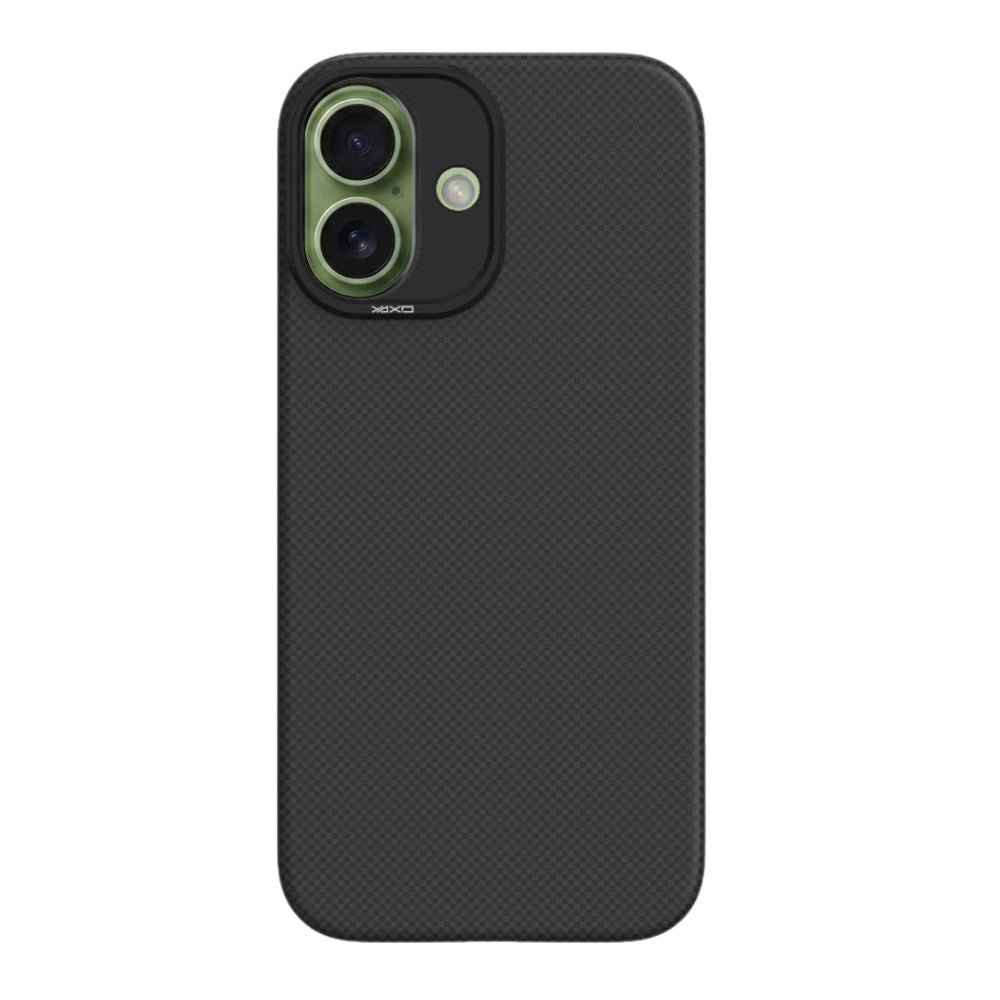 YAXO Etui na telefon Aramid Fiber Ultra Slim Case MagSafe iPhone 17 Dusty Black