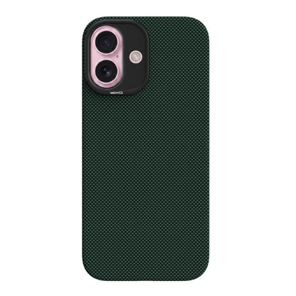 YAXO Etui na telefon Aramid Fiber Ultra Slim Case MagSafe iPhone 17 Tropic Green