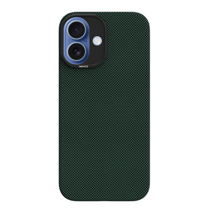 YAXO Etui na telefon Aramid Fiber Ultra Slim Case MagSafe iPhone 17 Tropic Green