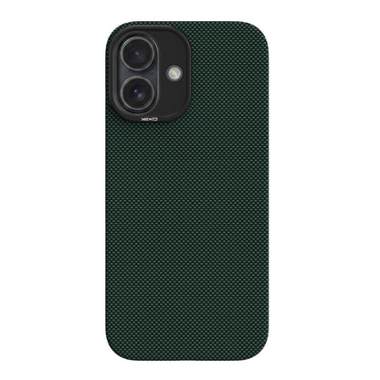 YAXO Etui na telefon Aramid Fiber Ultra Slim Case MagSafe iPhone 17 Tropic Green