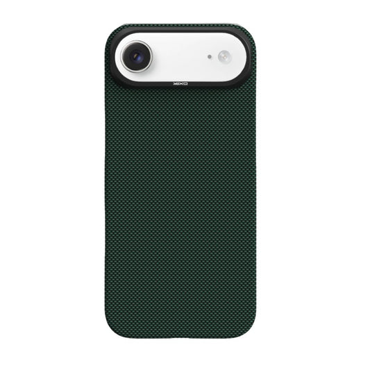 YAXO Etui na telefon Aramid Fiber Ultra Slim Case MagSafe iPhone 17 Air Tropic Green