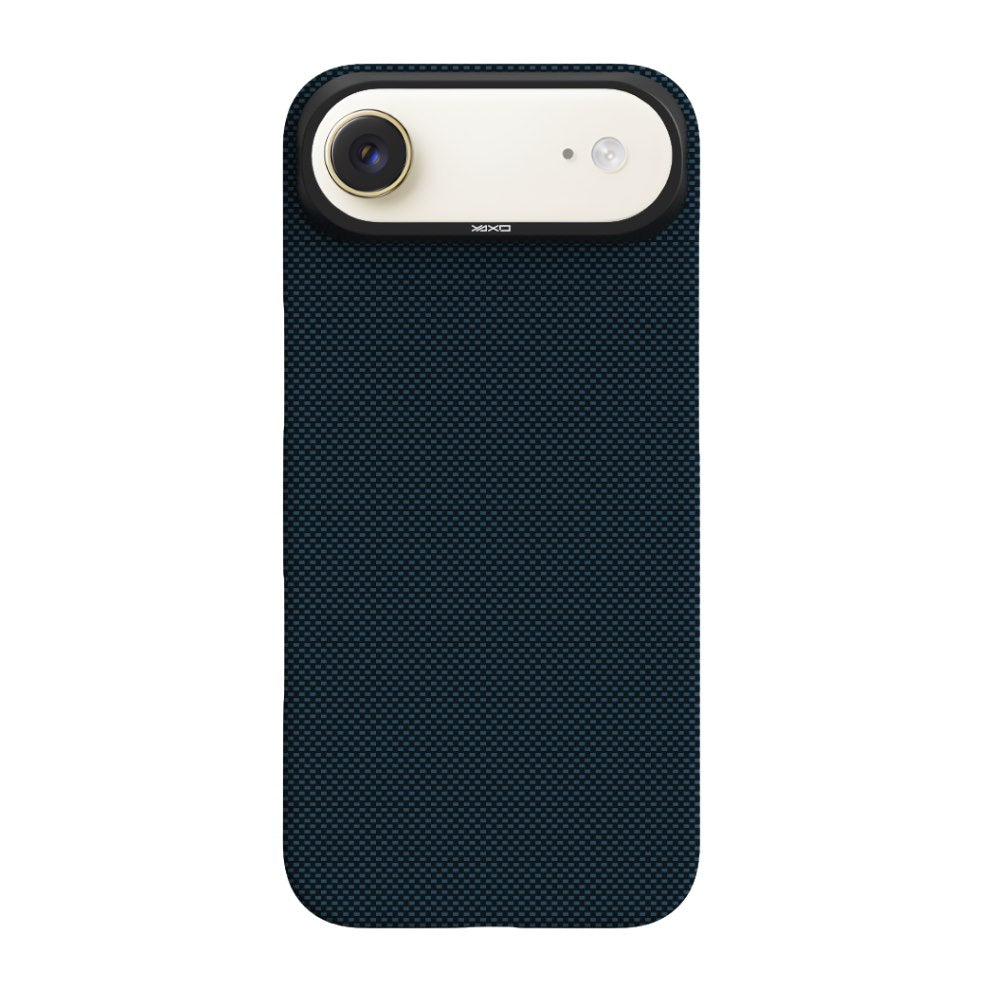 YAXO Etui na telefon Aramid Fiber Ultra Slim Case MagSafe iPhone 17 Air Electric Blue