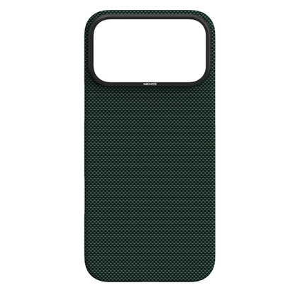 YAXO Etui na telefon Aramid Fiber Ultra Slim Case MagSafe iPhone 17 Pro Tropic Green