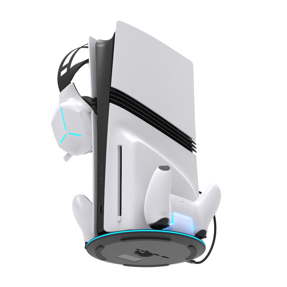 YAXO Podstawka ładująca CYCLONE RAMP NE do PS5/PS5 Slim/PS5 Pro Techno Black