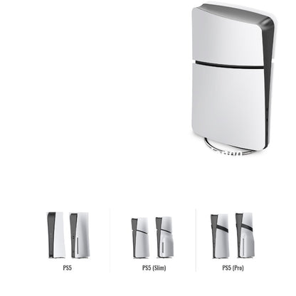 YAXO Podstawka THUNDER IMPACT do PS5/PS5 Slim/PS5 Pro Pure Silver