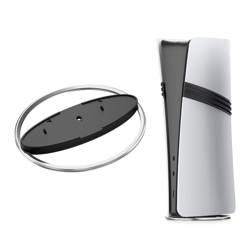 YAXO Podstawka THUNDER IMPACT do PS5/PS5 Slim/PS5 Pro Pure Silver